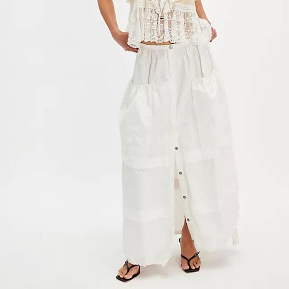 Free People Eloise Maxi Skirt - size small - NWT